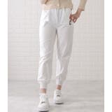 アルファベット刺繍付きウエストイージーパンツ 女性 レディース | レースレディース  | 詳細画像13 