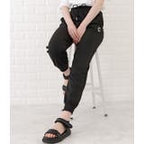 アルファベット刺繍付きウエストイージーパンツ 女性 レディース | レースレディース  | 詳細画像7 