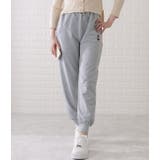 アルファベット刺繍付きウエストイージーパンツ 女性 レディース | レースレディース  | 詳細画像9 