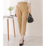 ハイウエストベルト付きクロップドパンツ 女性 レディース | レースレディース  | 詳細画像12 