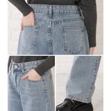 ウエストホック付ワイドデニムパンツ 女性 レディース | レースレディース | 詳細画像19