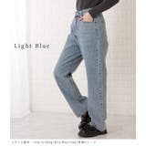 ウエストホック付ワイドデニムパンツ 女性 レディース | レースレディース | 詳細画像9