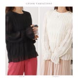 ゆるシルエット半袖カラーTシャツ トップス レディース | レースレディース  | 詳細画像2 