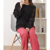 ゆるシルエット半袖カラーTシャツ トップス レディース | レースレディース  | 詳細画像9 