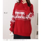 ノルディック柄タートルネックニットプルオーバー 女性 レディース | レースレディース  | 詳細画像10 