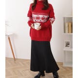 ノルディック柄タートルネックニットプルオーバー 女性 レディース | レースレディース  | 詳細画像11 