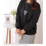 ワンポイント付きオーバーサイジング長袖プルオーバー 女性 レディース | レースレディース | 詳細画像3