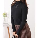 タートルネックベーシックリブニットプルオーバー 女性 レディース | レースレディース | 詳細画像4