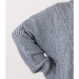 ケーブル柄ボリュームスリーブニットプルオーバー 女性 レディース | レースレディース | 詳細画像18
