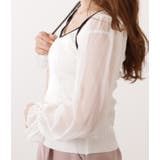 シフォンドッキングキャンディニットトップス 女性 レディース | レースレディース  | 詳細画像17 