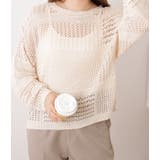 透かし編みコンパクトニット長袖プルオーバー 女性 レディース | レースレディース | 詳細画像4