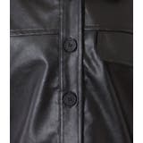 ショート丈オーバーサイズフェイクレザージャケット 女性 レディース | レースレディース  | 詳細画像20 