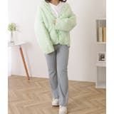 リバーシブルノーカラーキルティングジャケット 女性 レディース | レースレディース  | 詳細画像15 