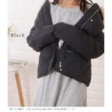 ファーカラー中綿キルティングジャケット 女性 レディース | レースレディース  | 詳細画像3 