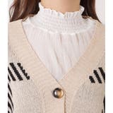 チェック柄オーバーサイズニットカーディガン 女性 レディース | レースレディース  | 詳細画像17 