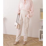 ハーフゴムセンタープレステーパードパンツ 女性 レディース | レースレディース | 詳細画像14