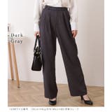 バックポケット付きウエストタックストレートパンツ 女性 レディース | レースレディース  | 詳細画像6 