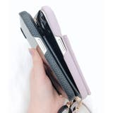 レザー調2WAYポケット付きiPhoneケース 女性 レディース | レースレディース | 詳細画像15