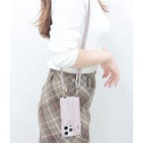 レザー調2WAYポケット付きiPhoneケース 女性 レディース | レースレディース | 詳細画像4