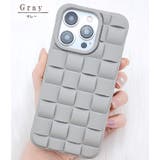 立体メッシュ風シリコンカラーiPhoneケース 女性 レディース | レースレディース  | 詳細画像2 