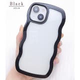 パステルカラーウエーブクリアiPhoneカバー 女性 レディース | レースレディース  | 詳細画像4 