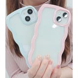 パステルカラーウエーブクリアiPhoneカバー 女性 レディース | レースレディース  | 詳細画像6 
