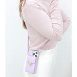 ポケット付き2WAYレザー調スクエアiPhoneケース 女性 レディース | レースレディース | 詳細画像5