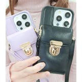 ポケット付き2WAYレザー調スクエアiPhoneケース 女性 レディース | レースレディース | 詳細画像6