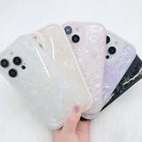 シェル風カラーソフトラウンドiPhoneケース 女性 レディース | レースレディース | 詳細画像1