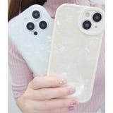 シェル風カラーソフトラウンドiPhoneケース 女性 レディース | レースレディース | 詳細画像10