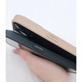 レザーベルト付きウエーブキルティングiPhoneケース 女性 レディース | レースレディース  | 詳細画像9 