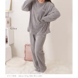 立体ストライプ刺繍付きプルオーバールームウエア 女性 レディース | レースレディース | 詳細画像15