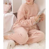 アルファベット刺繍付きふわもこルームウエア 女性 レディース | レースレディース | 詳細画像7