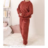 アルファベット刺繍付きふわもこルームウエア 女性 レディース | レースレディース | 詳細画像8