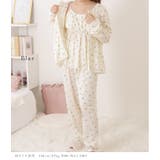【3点セット】小花柄キャミソール×パンツ×カーディガンルームセット 女性 レディ… | レースレディース  | 詳細画像9 