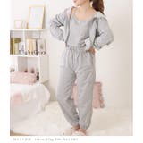 キャミソール×イージーボトム×パーカーリラクシーセット 女性 レディース | レースレディース  | 詳細画像3 