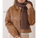 ミックスカラー厚手ニットマフラー 女性 レディース | レースレディース | 詳細画像6