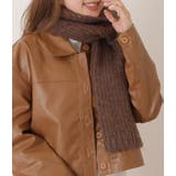 ミックスカラー厚手ニットマフラー 女性 レディース | レースレディース | 詳細画像8