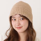 ケーブル柄ベーシックニットバケットハット 女性 レディース | レースレディース | 詳細画像1