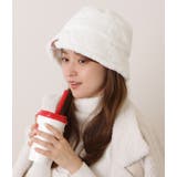 フェイクファーベーシックカラーバケットハット 女性 レディース | レースレディース  | 詳細画像5 