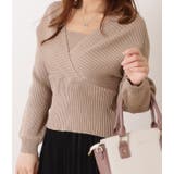 フェイクレイヤードコンパクトリブニットプルオーバー 女性 レディース | レースレディース | 詳細画像11