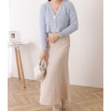 ビッグボタンコンパクトシャギーニットカーディガン 女性 レディース | レースレディース  | 詳細画像15 