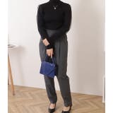 シフォンレイヤードハイネックリブニットプルオーバー 女性 レディース | レースレディース | 詳細画像3