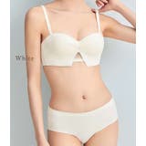 ギャザー付きビスチェ風ギャザーブラ&ショーツセット 女性 レディース | レースレディース | 詳細画像9