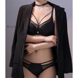 ビジュー付きストリングミニマルノンワイヤーブラ&ショーツセット 女性 レディース | レースレディース | 詳細画像9