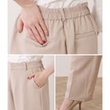 ツイルセンタープレスハイウエストストレートパンツ 女性 レディース | レースレディース | 詳細画像19