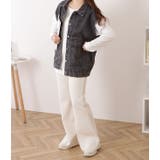 リラクシーセミフレアクレープパンツ 女性 レディース | レースレディース  | 詳細画像14 