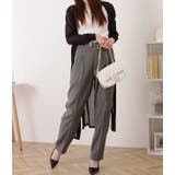 ワンタックカラーテーパードベーシックパンツ 女性 レディース | レースレディース  | 詳細画像11 