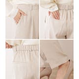 ワンタックカラーテーパードベーシックパンツ 女性 レディース | レースレディース  | 詳細画像20 