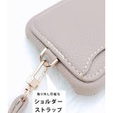 カードケース付きレザー調ストラップiPhoneケース 女性 レディース | レースレディース  | 詳細画像13 